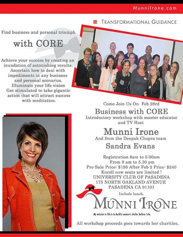Find business and personal triumph with CORE